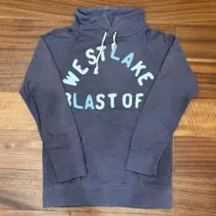 デニムダンガリー リメイクトレーナー　150/くすんだネイビー