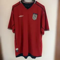 難あり UMBRO イングランド代表 2002年 アウェイユニフォームのサムネイル