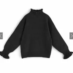 GRL ハイネックフリルニットトップス at2179