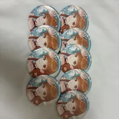 カラフルピーチ えと 缶バッジ　ひらぱーのサムネイル