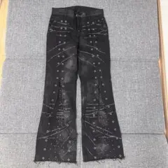 SPARK Flare Fit フレアデニム ブラック 30x36 値下げ可能 - メルカリ
