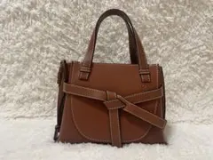 LOEWEロエベ ゲートトップハンドルミニショルダーハンドバッグのサムネイル