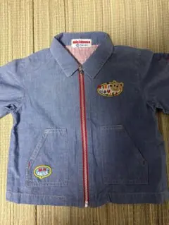 MIKI HOUSE デニムジャケット 90cm 子供服のサムネイル