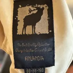 【70s-80s 】FINLANDIA リアルムートンコート 羊革のサムネイル