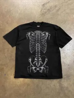 ブラック Tシャツ 特大ボーングラフィック archive トップス L