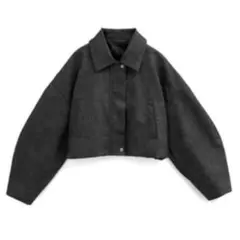 レザーショート丈ジャケット