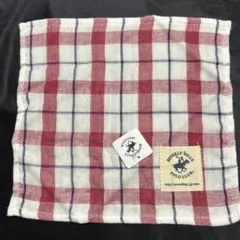BEVERLY HILLS POLO CLUB チェック柄ガーゼハンカチ