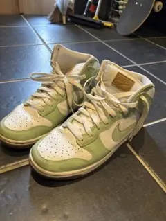 Nike ハイカットスニーカー ホワイト/グリーン