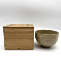 茶道具　因久山焼　芦澤保親作　茶入　共箱　V　R8658 茶道具 因久山焼 芦澤保親作 茶入 共箱 V R8658