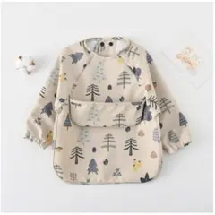 お食事エプロン 子供用 袖付き お食事エプロン ベビースタイ ベビー 赤ちゃん