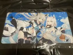 ホロライブ 雪花ラミィ ラバーマット 新品未開封 ホロライブ 雪花ラミィ プレイマット デスクマット ラバーマット 未