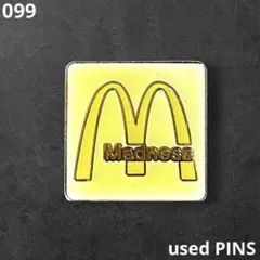 099 used ピンバッジ　マクドナルドのサムネイル