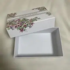 ☆空箱☆ CHRISTIAN DIOR 花柄ギフトボックス 中型