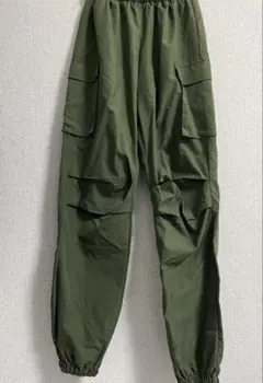 SHEIN オリーブグリーン カーゴパンツ Sサイズ