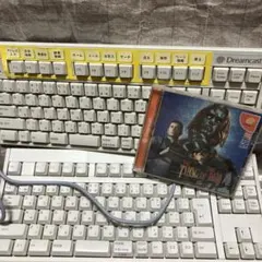 ドリームキャスト用キーボード」「タイピングオブザデッド」セット