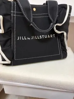 JILL by JILL STUARTフリルトートバッグ　小　ブラック