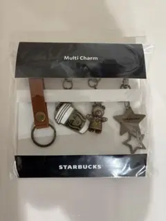 新品未使用STARBUCKS マルチチャームキーホルダー カスタマイズジャーニー