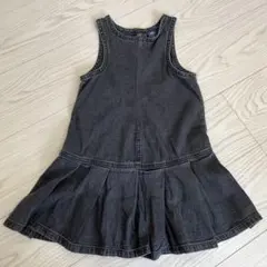 GAP ダークグレー ノースリーブワンピース