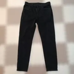 UNIQLO EZYジーンズ ブラック Mサイズ 321-475597