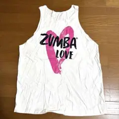 ZUMBA LOVE タンクトップ ホワイト