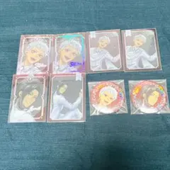 ツイステ　プラチナジャケット　カリム、ジャミルセット（クリアカード、缶バッジ）