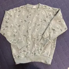 chil2 花柄トレーナー 130