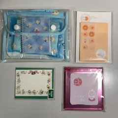 平成レトロ　天使　エチケットギフト・ミニカード・ミニレターセット・携帯ミラー