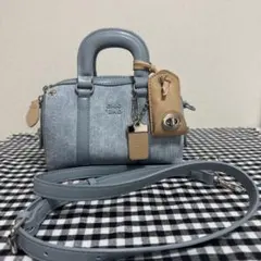 新品未使用品　chio2nd ショルダー　ボストン　バック　ブルー　y2kのサムネイル