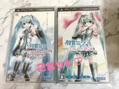 PSP『初音ミク -Project DIVA- 2nd』2セット