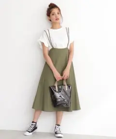 FREE'S MART Ｗナローストラップスカートのサムネイル