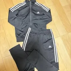 adidas ジャージセット 黒