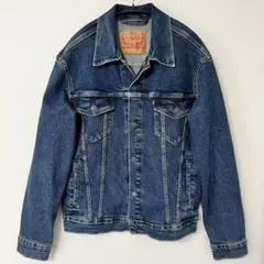 【Levi's】 トラッカーデニムジャケット Sサイズ　インディゴブルー 美品