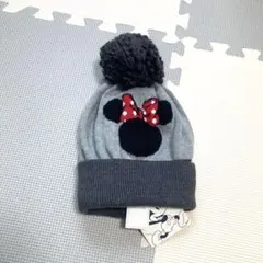 【baby GAP】48〜50cm ニット　帽子　ミニーちゃん柄　コスプレ