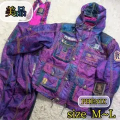 【レア✨PHENIX✨M L】スキー スノー ウェア セットアップ 上下 代表