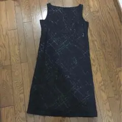 値下げ！BONOUR ブラック ノースリーブ ワンピース