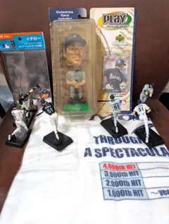 【MLB ボブルヘッド フィギュア】イチロー 、松井、野茂、石井、バリーボンズ MLB ボブルヘッド フィギュア】イチロー 、松井、野茂、石井