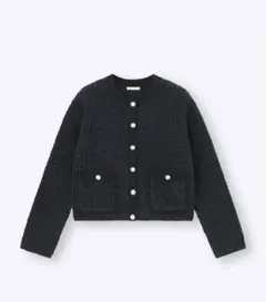 【マユナさん　専用】タグ無しGU ツイーディーニットカーデイガン 新品未使用