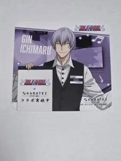 BLEACH 市丸ギン コースター Ichimaru Gin - Coaster - Karaoke no Tetsujin Limited
