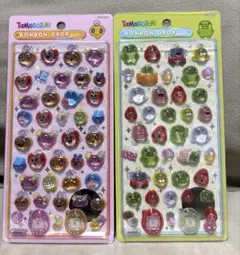 正規品 たまごっち ボンボンドロップシール　めめっち　くちぱっち