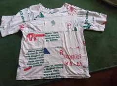 EL RODEO 総柄 半袖 Tシャツ ホワイトのサムネイル
