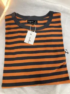 F-015-100 新品未使用　アニエスベー　長袖ボーダーTシャツ