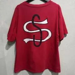 80s Stussy Tシャツ　黒タグ　アメリカ製　ロゴ　USA