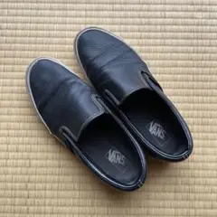 レザー スリッポン