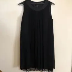 お値下げしました！！☆コムサAライン黒膝丈ワンピース＆ボレロ付き☆