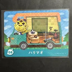 あつ森　amiiboカード　ハリマオ