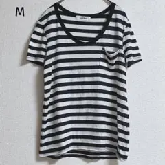 【Layla Rose】 カットソー （M） ボーダー Tシャツ カジュアルのサムネイル