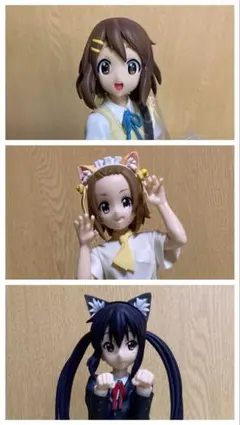 けいおん！！　箱なし　フィギュア　セットのサムネイル