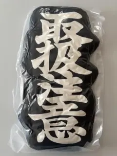 BLACK EYE PATCH HWC PILLOW