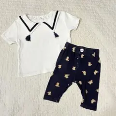 cottoli トップス&パンツセット 70