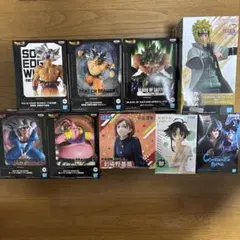 ドラゴンボール、NARUTO、プライズフィギュアまとめ売り11点